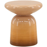 Marcellus Outdoor Side Table, Orange Ombre
