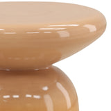 Marcellus Outdoor Side Table, Orange Ombre