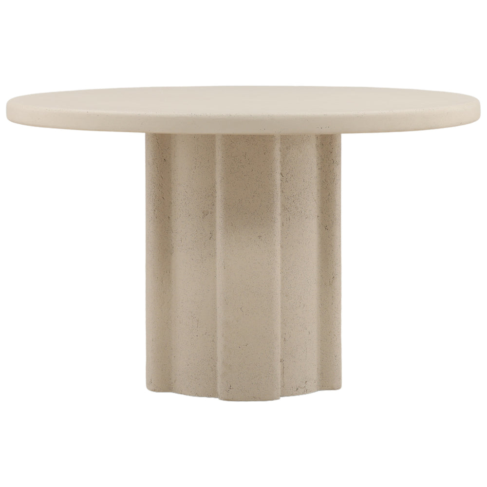 Valebrook Outdoor Dining Table, Ivory