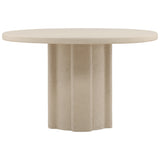 Valebrook Outdoor Dining Table, Ivory