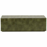 Denslow Outdoor Coffee Table, Olive