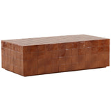 Denslow Outdoor Coffee Table, Rust