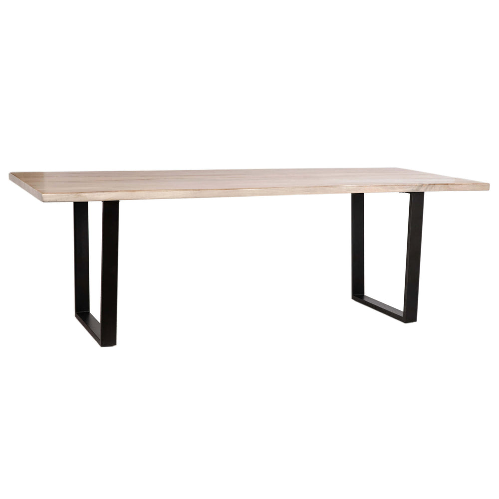 Brixton Dining Table, Light Warm Wash