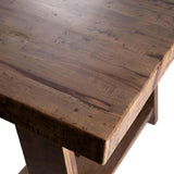 Ronnie Dining Table, Brown Wash