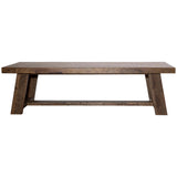Ronnie Dining Table, Brown Wash
