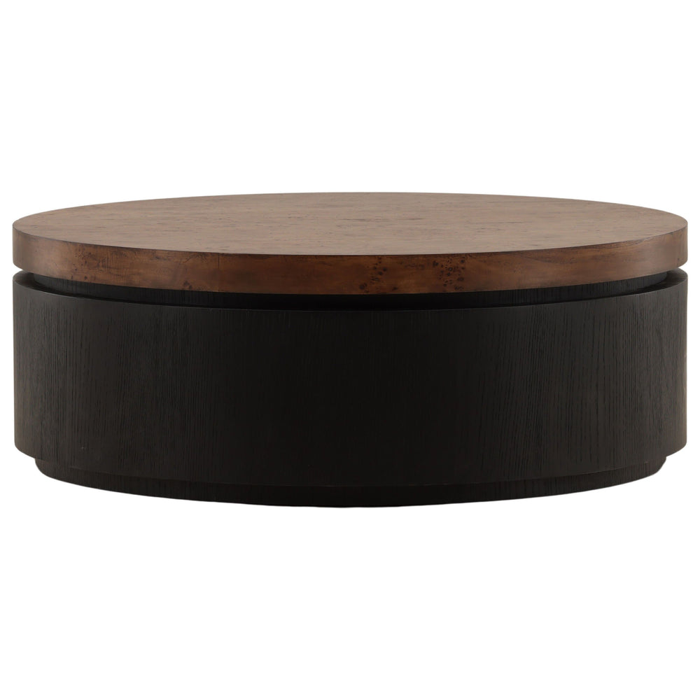 Lunaro Coffee Table, Brown/Black