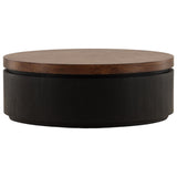 Lunaro Coffee Table, Brown/Black