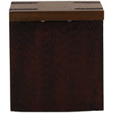 Celestino Side Table, Brown