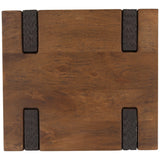Celestino Side Table, Brown