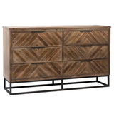 Holbrook Dresser, Antique Brown-Furniture - Storage-High Fashion Home
