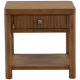 Estrada Side Table, Dark Brown