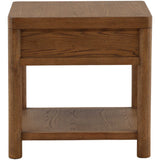 Estrada Side Table, Dark Brown