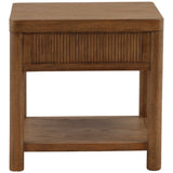 Estrada Side Table, Dark Brown