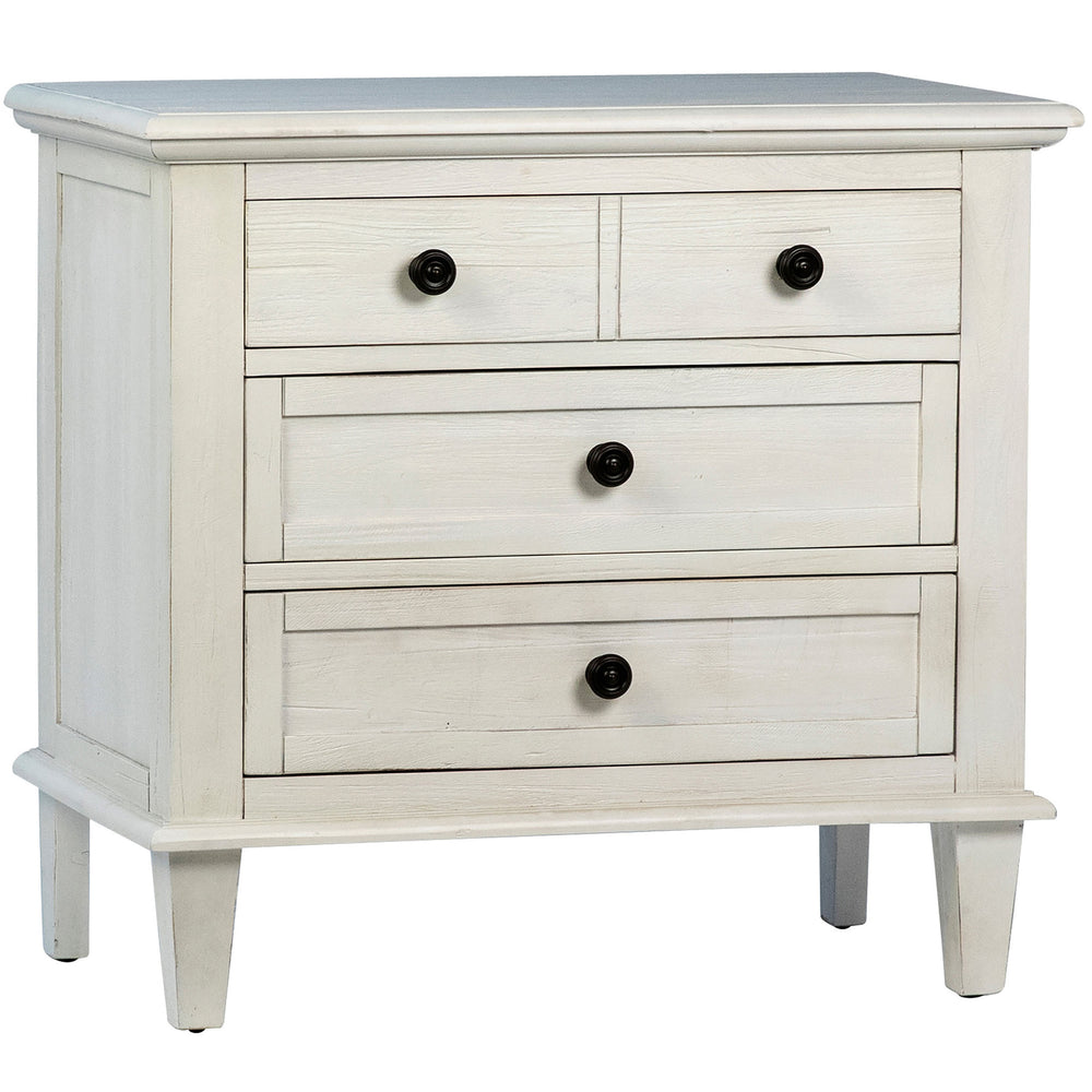 Lugano Nightstand, White Wash