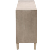 Lugano 6 Door Sideboard, White Wash