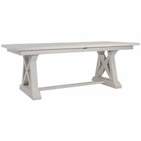 Joaquin Extendable Dining Table, Light Grey Wash-Furniture - Dining-High Fashion Home