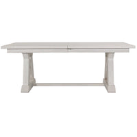 Joaquin Extendable Dining Table, Light Grey Wash-Furniture - Dining-High Fashion Home
