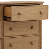Marcellina 6 Drawer Dresser, Natural