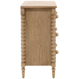 Marcellina 3 Drawer Dresser, Natural