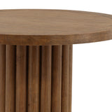 Henley Bistro Table, Dark Brown