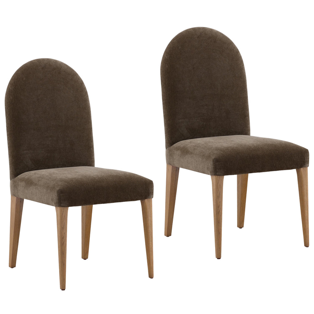 Thema Dining Chair Set of 2, Olive