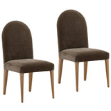 Thema Dining Chair Set of 2, Olive