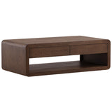 Clarice Coffee Table, Dark Brown