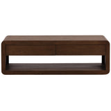 Clarice Coffee Table, Dark Brown