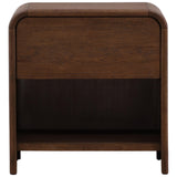 Amsel Nightstand, Dark Brown