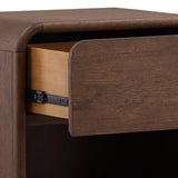 Amsel Nightstand, Dark Brown