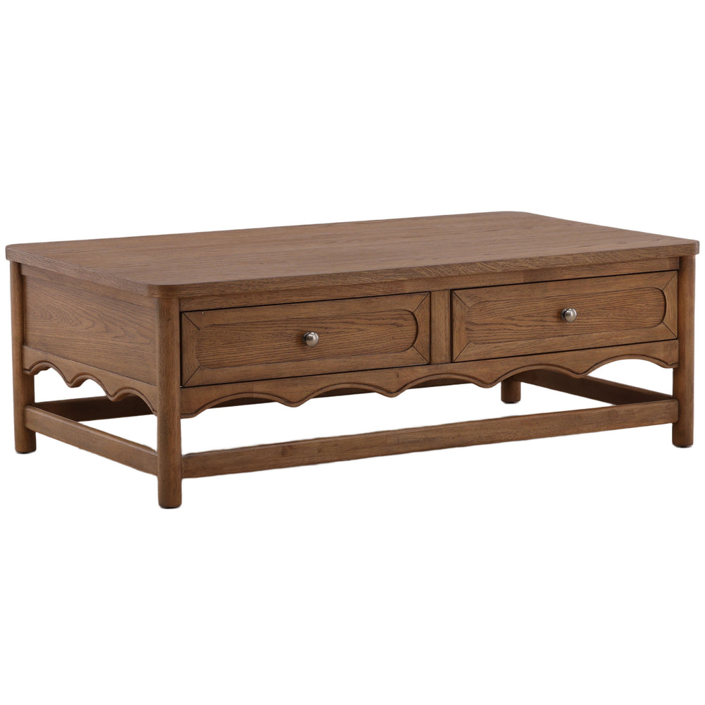 Phoebe Coffee Table, Dark Brown