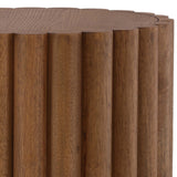 Henley Side Table, Dark Brown