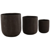 Hartmere Planter, Brown, Set of 3