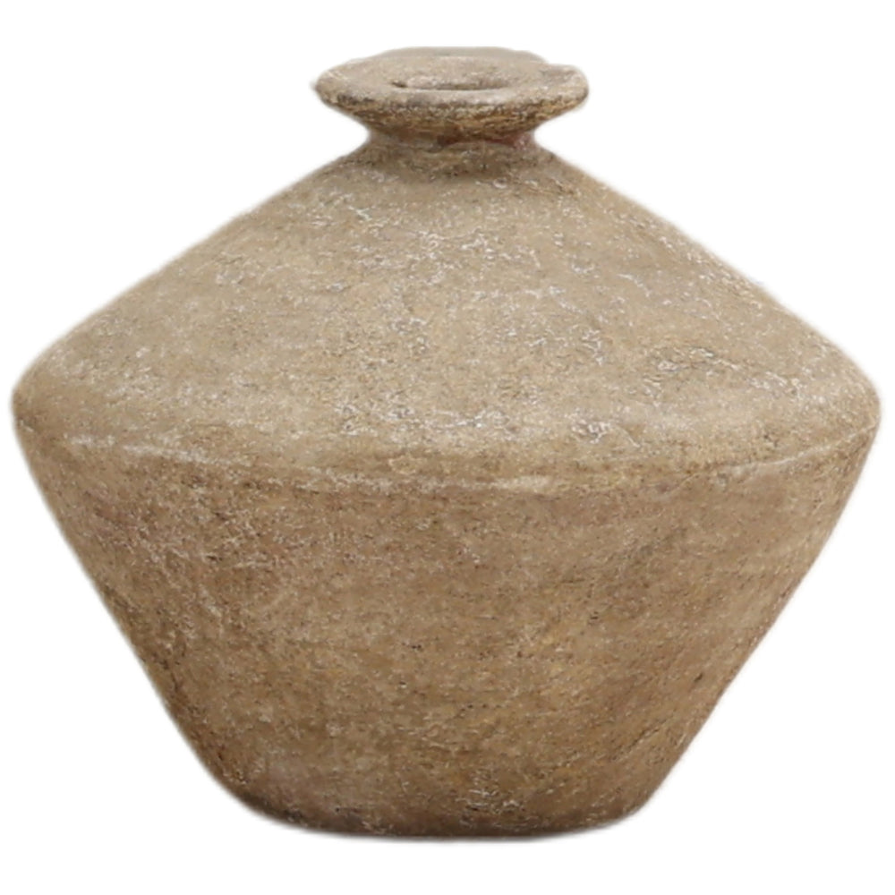 Tavix Vase, Antique Cream