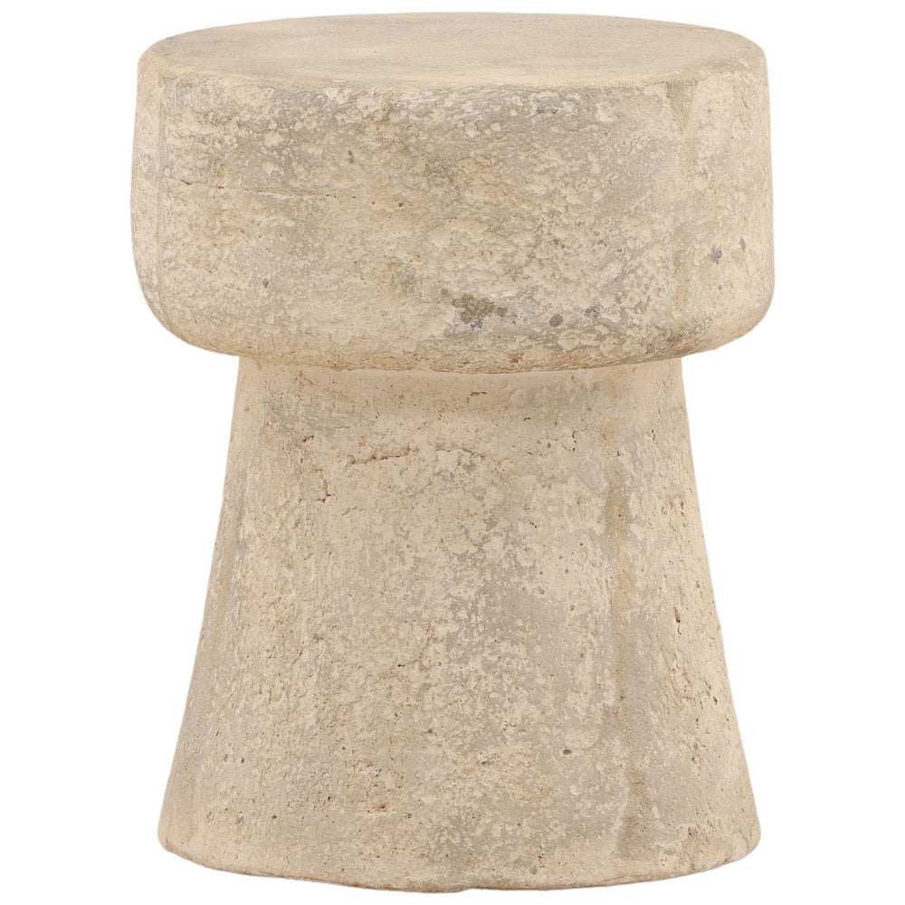 Mava Outdoor Side Table, Natural