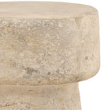 Mava Outdoor Side Table, Natural