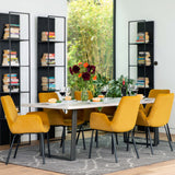 Brixton Dining Table, Light Warm Wash