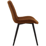 Banon Dining Chair Set of 2, Brown