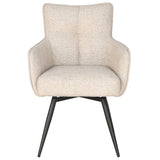 Adelise Swivel Chair, Beige