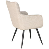 Adelise Swivel Chair, Beige