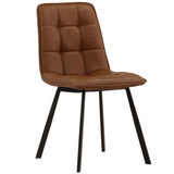 Itzli Dining Chair, Brown, Set of 2