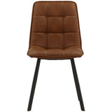 Itzli Dining Chair, Brown, Set of 2