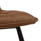 Itzli Dining Chair, Brown, Set of 2