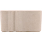 Xyra Outdoor Console Table, Light Grey
