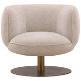 Aisha Swivel Chair, Eva Oatmeal