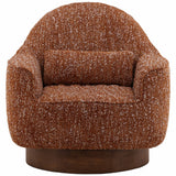 Eastleigh Swivel Chair, Ginger