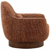 Eastleigh Swivel Chair, Ginger