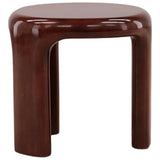 Kevelyn Outdoor Side Table, Rust