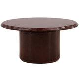 Renwick Outdoor Coffee Table, Burgundy