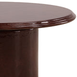 Renwick Outdoor Coffee Table, Burgundy